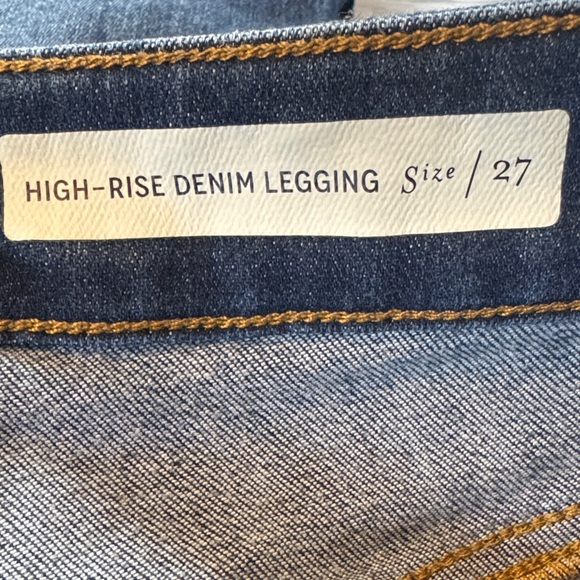 Pilcro and the Letterpress by Anthropologie Mid-Rise Slim Jeans in Indigo Wash - Picture 4 of 8